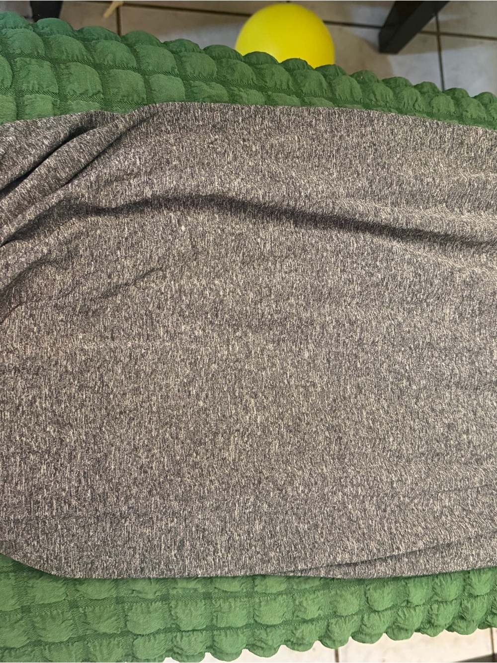 lululemon athletica Heathered Gray Midi Skirt